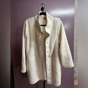 Talbot’s Cozy Sherpa Mockneck Jacket size 3x